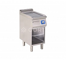 Electric fry top on open base (monoblock), Line 700 Gort GG1240-040EV+S02