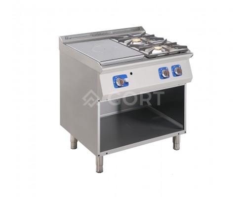 Gas solid top on open base, Line 700 Gort GT2100-080EV+S02