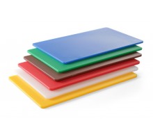 Cutting boards HACCP Gastronorm 1/1 - set of 6 colours, HENDI, 6 pcs., 530x325mm