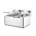 Deep fryer Kitchen Line - 2x 8L, HENDI, Kitchen Line, 16L, 230V/7000W, 542x430x(H)351mm