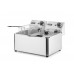 Deep fryer Kitchen Line - 2x4L, HENDI, Kitchen Line, 8L, 230V/6000W, 470x380x(H)315mm