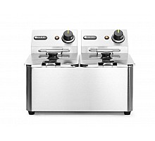 Friteris Kitchen Line - 2 x 4l, HENDI, Kitchen Line, 8L, 230V/6000W, 470x380x(H)315mm