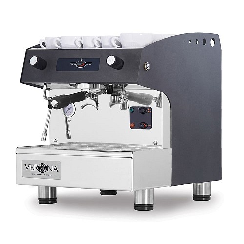 Coffee machine Romeo Easy, 1-group, half-automatic, HENDI, 230V/1800W, 375x530x(H)485mm