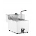 Deep Fryer XL Profi Line with drain tap, 10 l, 400 V, HENDI, Profi Line, 10L, 400V/6600W, 300x680x(H)420mm