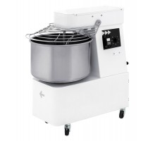 Mīklas maisītājs spirālveida ar fiksētu kublu 2 ātrumi - 32 l, Prismafood, 88 kg/h, 32L, 400V/1700W, 435x750x(H)810mm