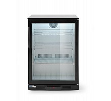 Back bar refrigerator single-door, Arktic, 105L, Black, 220-240V/120W, 600x530x(H)865mm