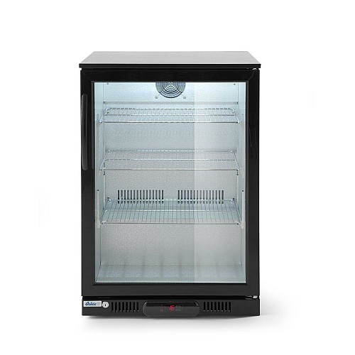 Back bar refrigerator single-door, Arktic, 105L, Black, 220-240V/120W, 600x530x(H)865mm