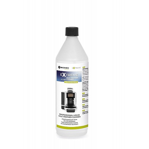 Extreme Milk Frother Cleaner Šķidrs mazgājamais līdzeklis piena putošanas caurulīšu skalošanai, HENDI, 1 l