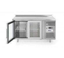 Aukstuma un saldēšanas galdi, ar stikla durvīm, Arktic, 280L, 230V/250W, 1360x700x(H)850mm