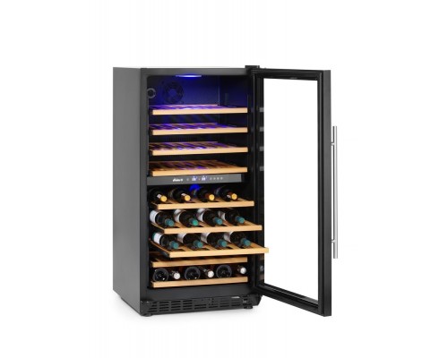 Wine cooler, 2-zone, 72 bottles, Arktic, 232L, 220-240V/110W, 595x675x(H)1215mm