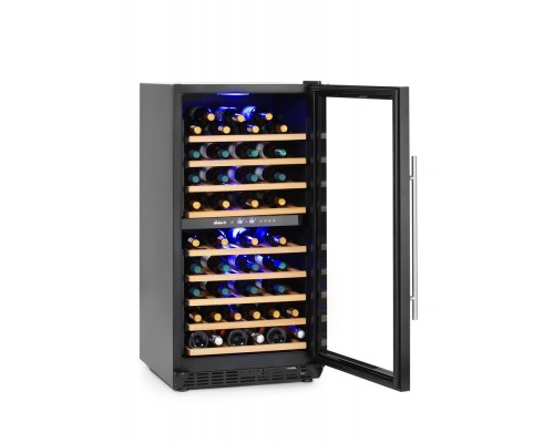 Wine cooler, 2-zone, 72 bottles, Arktic, 232L, 220-240V/110W, 595x675x(H)1215mm