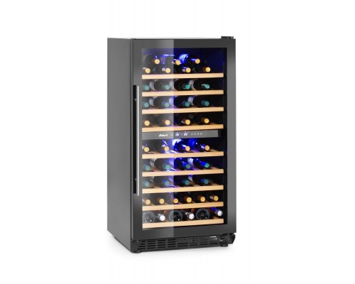 Wine cooler, 2-zone, 72 bottles, Arktic, 232L, 220-240V/110W, 595x675x(H)1215mm