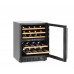 Wine cooler, 2-zone, 46 bottles, Arktic, 133L, 220-240V/90W, 595x646x(H)830mm