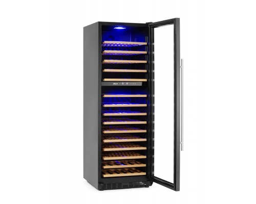 Wine cooler, 2-zone, 160 bottles, Arktic, 447L, 220-240V/150W, 595x730x(H)1784mm