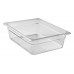 Camwear GN 1/2 konteiners no polikarbonÄta, Cambro, GN 1/2, 5,9L, CaurspÄŦdÄŦgs, 325x260x(H)100mm