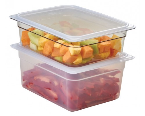 Camwear GN 1/2 konteiners no polikarbonÄta, Cambro, GN 1/2, 3,9L, CaurspÄŦdÄŦgs, 325x260x(H)65mm