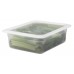 GN 1/2 konteiners no caurspīdīga polipropilēna, Cambro, GN 1/2, 11,7L, Caurspīdīgs, 325x260x(H)200mm