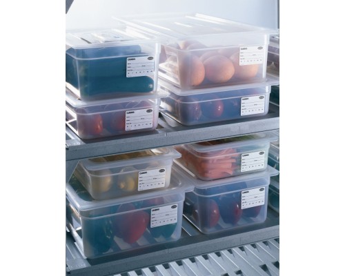 Container GN 1/2 transparent polypropylene., Cambro, GN 1/2, 11,7L, Transparent, 325x260x(H)200mm