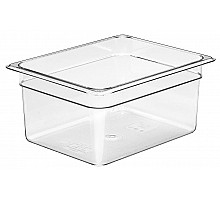 Camwear GN 1/2 konteiners no polikarbonÄta, Cambro, GN 1/2, 8,9L, CaurspÄŦdÄŦgs, 325x260x(H)150mm