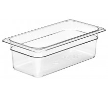 Camwear GN 1/3 polycarbonate container., Cambro, GN 1/3, 3,6L, Transparent, 325x176x(H)100mm