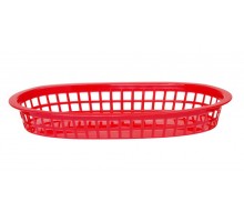 Serving baskets fast food style, HENDI, Red, 6 pcs., 275x175x(H)38mm