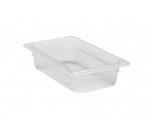 GN 1/4 konteiners no caurspīdīga polipropilēna, Cambro, GN 1/4, 1,7L, Caurspīdīgs, 162x265x(H)65mm