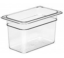 Camwear GN 1/4 konteiners no polikarbonÄta, Cambro, GN 1/4, 3,7L, CaurspÄŦdÄŦgs, 162x265x(H)150mm