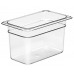 Camwear GN 1/4 konteiners no polikarbonÄta, Cambro, GN 1/4, 3,7L, CaurspÄŦdÄŦgs, 162x265x(H)150mm