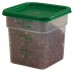 CaurspÄŦdÄŦgs polipropilÄna pÄrtikas trauks CamSquare, Cambro, 11,4 l, 11,4L, 256x310x(H)210mm