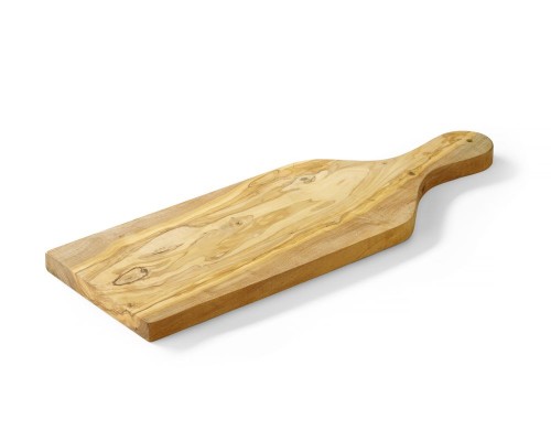 Cheese board with handle, olive wood, rectangular, HENDI, 400x140x(H)18mm