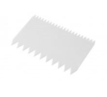 Dough scrapers (comb), rectangular – set of 6 pcs., HENDI, 6 pcs., 110x72mm