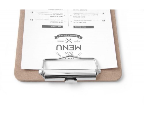 Menu clipboard, HENDI, 125x180mm