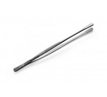 Round tip tweezers, Bar up, Black, (L)305mm