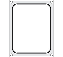 Tray sealer matrix, HENDI, container 227x178 mm