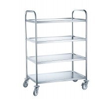 Serving trolley with 4 shelves, HENDI, 905x585x(H)1245mm