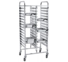 Double trolley - 30 x GN 1/1, HENDI, 740x550x(H)1730mm