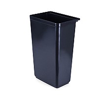 Waste container 26L, HENDI, 26L, Black, 330x240x(H)530mm