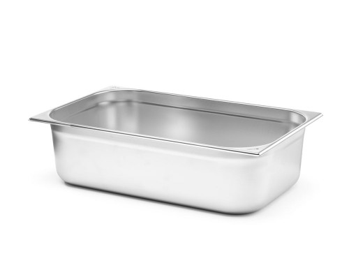 GN 1/1 container – for ovens, HENDI, GN 1/1, 19,25L, Silver, 530x325x(H)150mm