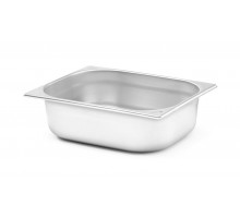 GN 1/2 container – for ovens, HENDI, GN 1/2, 6,01L, Silver, 325x265x(H)100mm