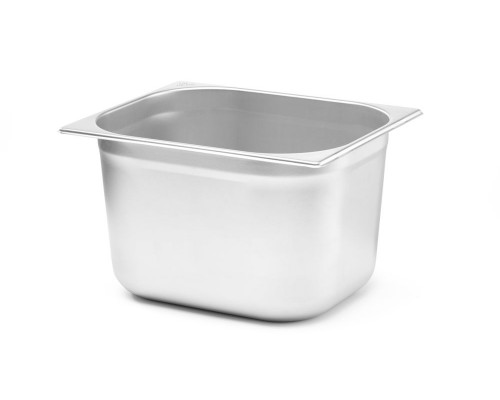 GN 1/2 container – for ovens, HENDI, GN 1/2, 11,6L, Silver, 325x265x(H)200mm