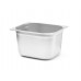 GN 1/2 container – for ovens, HENDI, GN 1/2, 11,6L, Silver, 325x265x(H)200mm