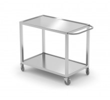 2-shelf waiter’, trolley – welded., HENDI, Profi Line, 800x500x(H)850mm