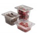 Camwear GN 1/8 polikarbonÄta konteiners, Cambro, 1 l, H 100 mm, 1L, CaurspÄŦdÄŦgs, 161x132x(H)100mm