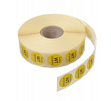 Food safety daily stickers – disposable, HENDI, 2000 pcs. roll, 2000 pcs., ø19xmm