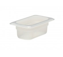 GN 1/9 caurspīdīga polipropilēna tvertne, Cambro, GN 1/9, 0,57L, Caurspīdīgs, 108x176x(H)65mm