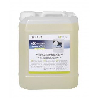 Extreme Wash Professional dishwashing detergent for commercial dishwasher, HENDI, 10 L