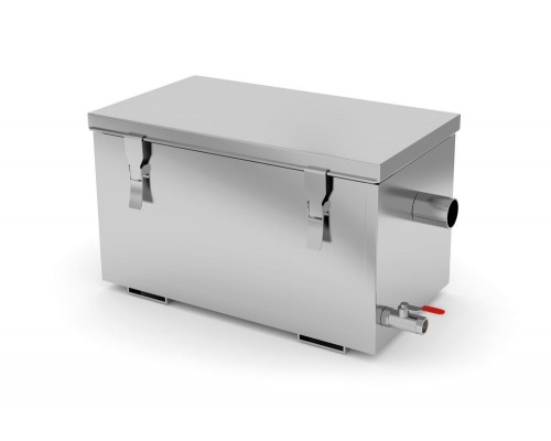 Grease trap, HENDI, Profi Line, 600l/h, 60L, 728x416x(H)398mm