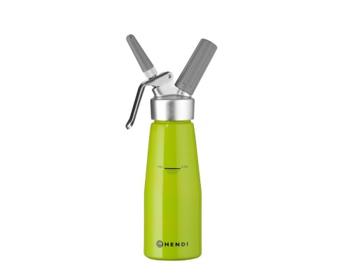 Cream whipper, HENDI, 0,5L, Green, ø80x(H)260mm