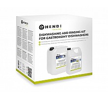 Extreme Wash & Shine Professional set for washing and rinsing dishes in gastronomic dishwashers (975053 + 975022), HENDI, 10 L + 5 L