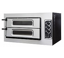 Pizza oven basic 2/50 vetro, Prismafood, 400V/6000W, 915x621x(H)527mm